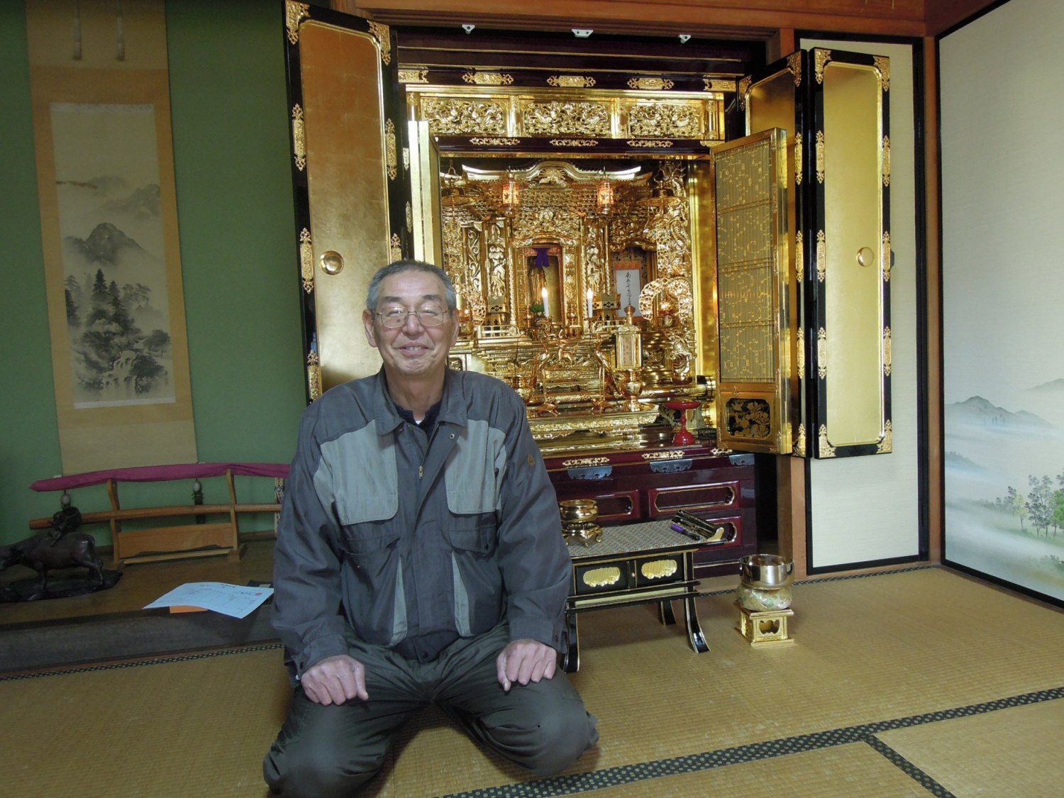 施工後のお客様との記念写真14