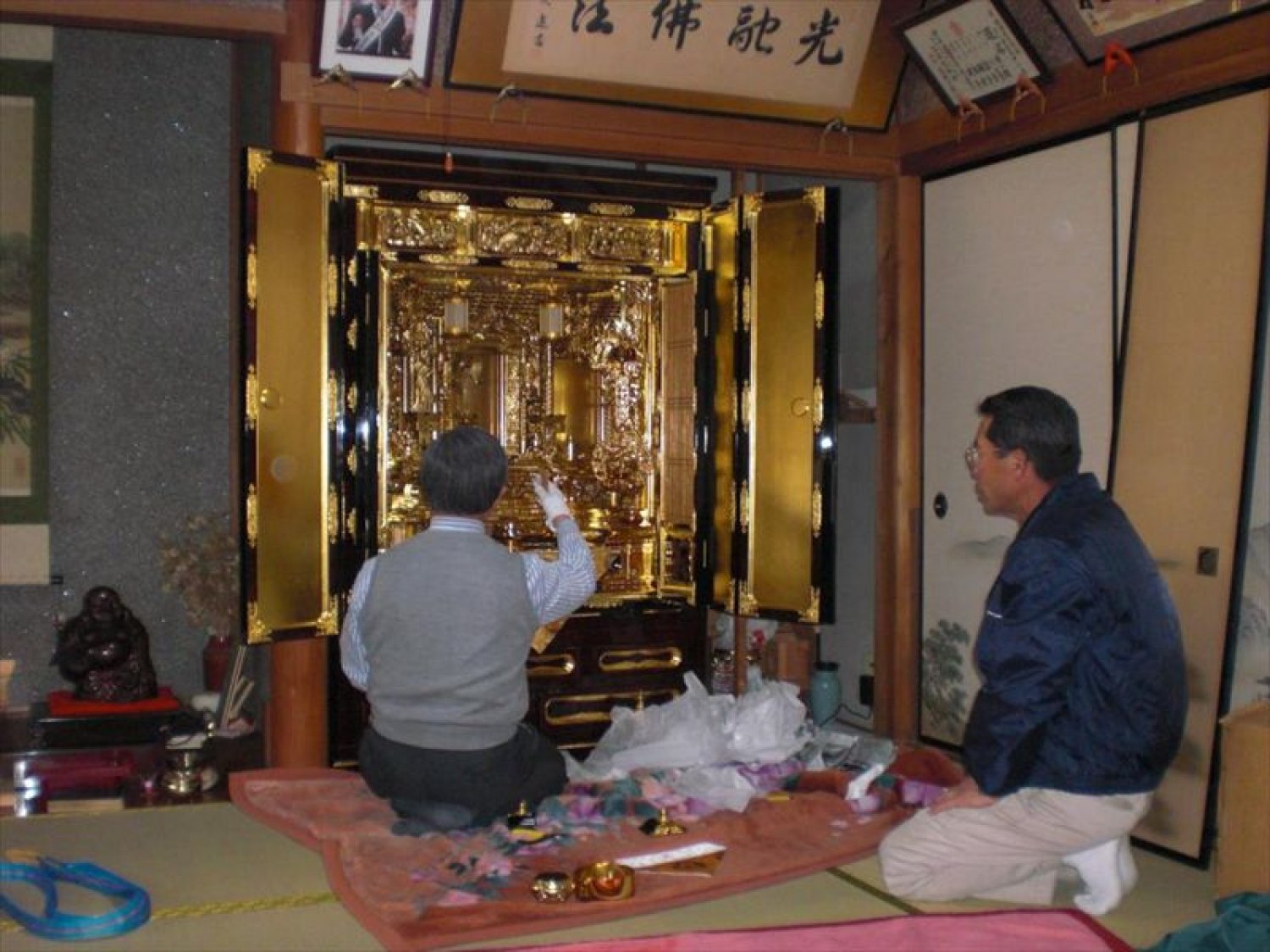 施工後のお客様との記念写真22