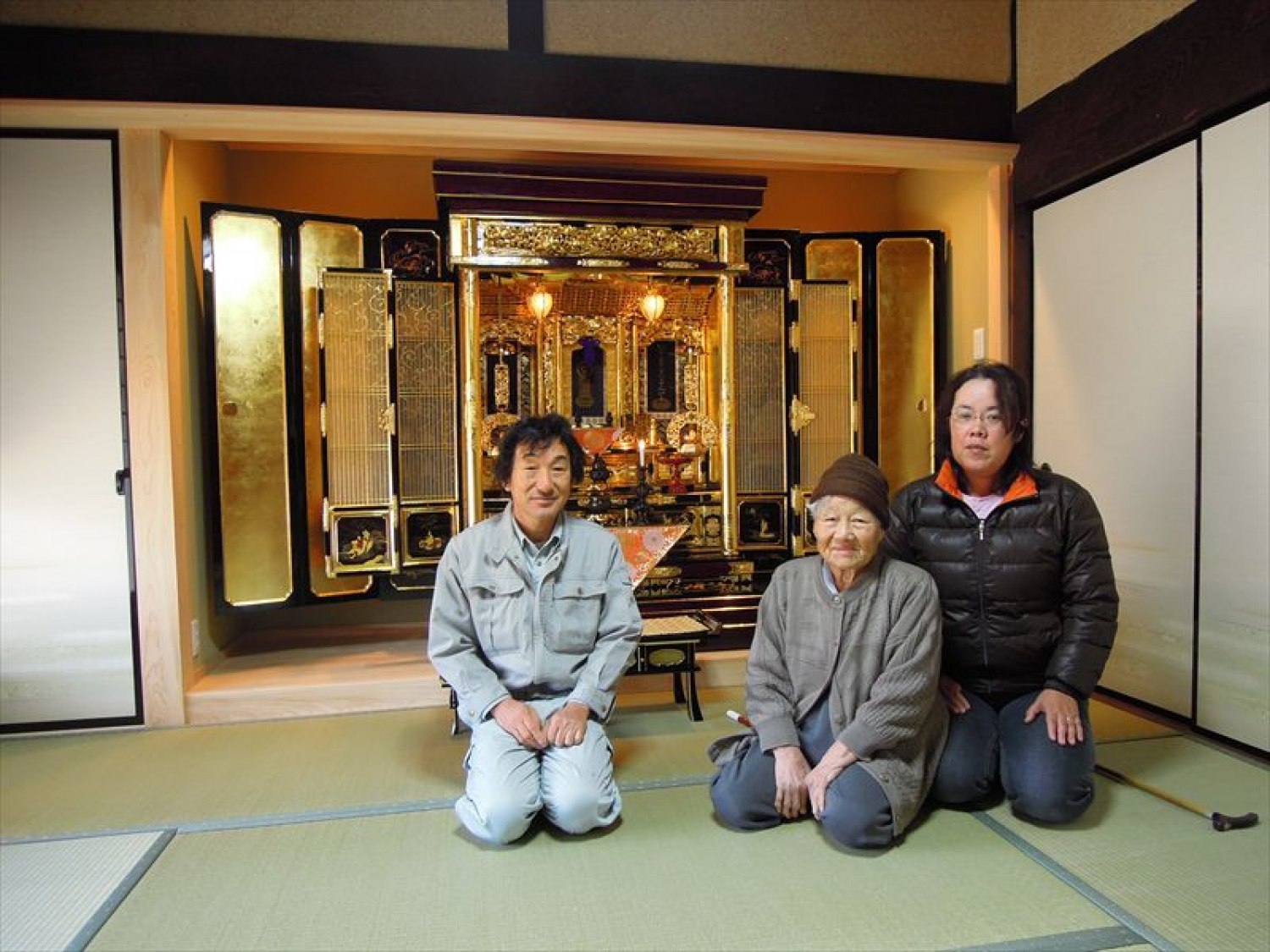 施工後のお客様との記念写真27