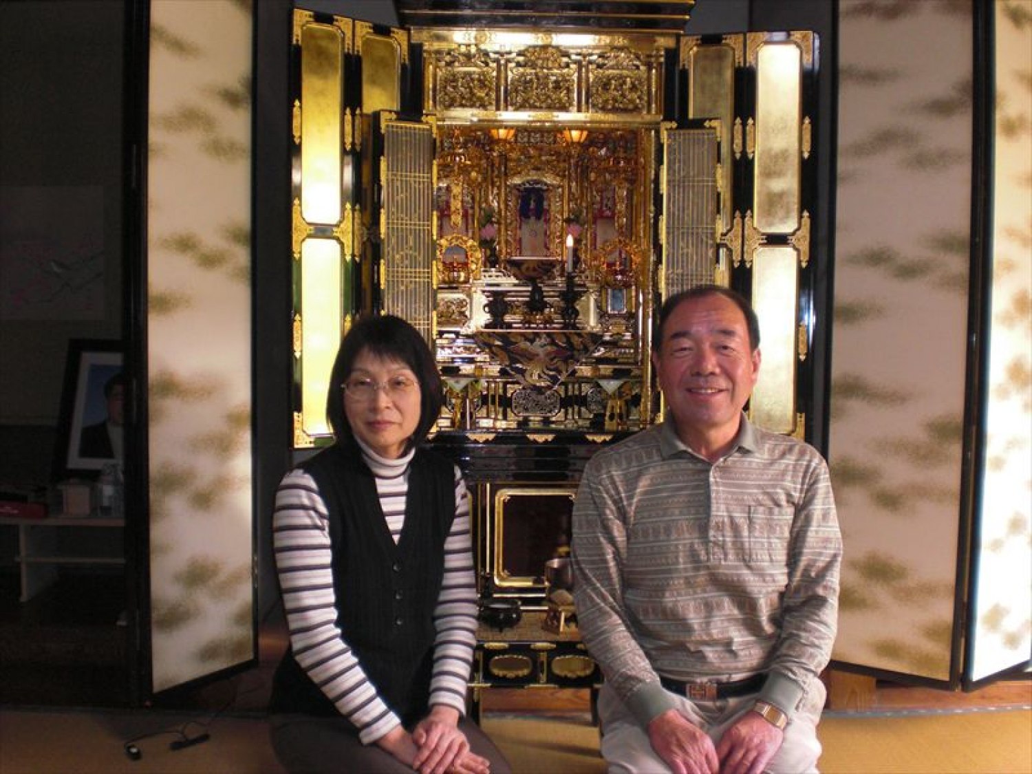 施工後のお客様との記念写真30