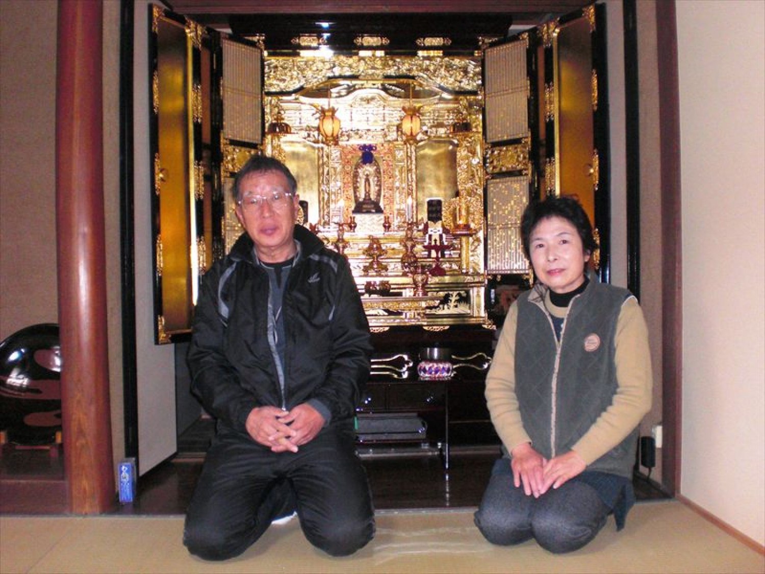 施工後のお客様との記念写真35