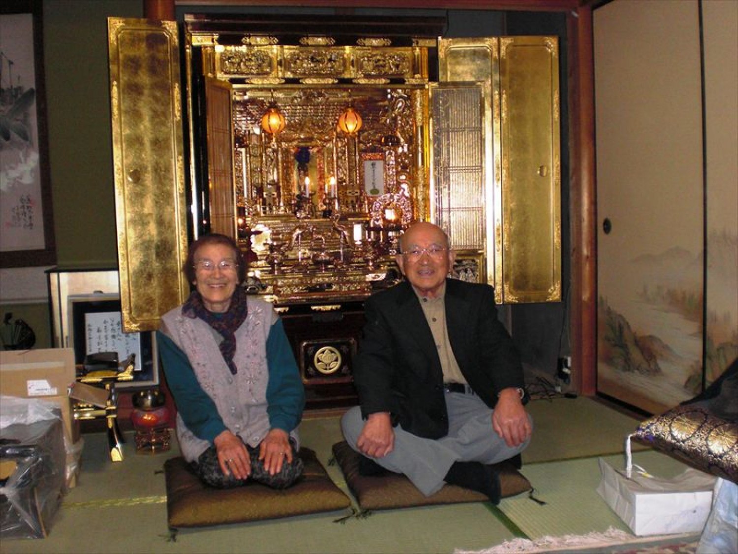 施工後のお客様との記念写真36