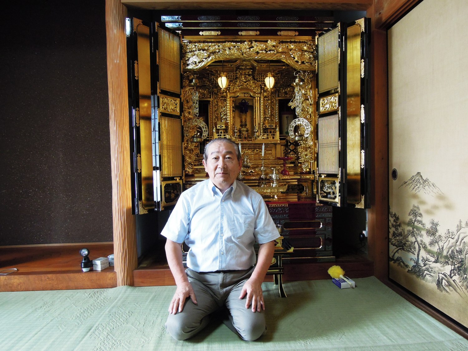 施工後のお客様との記念写真39