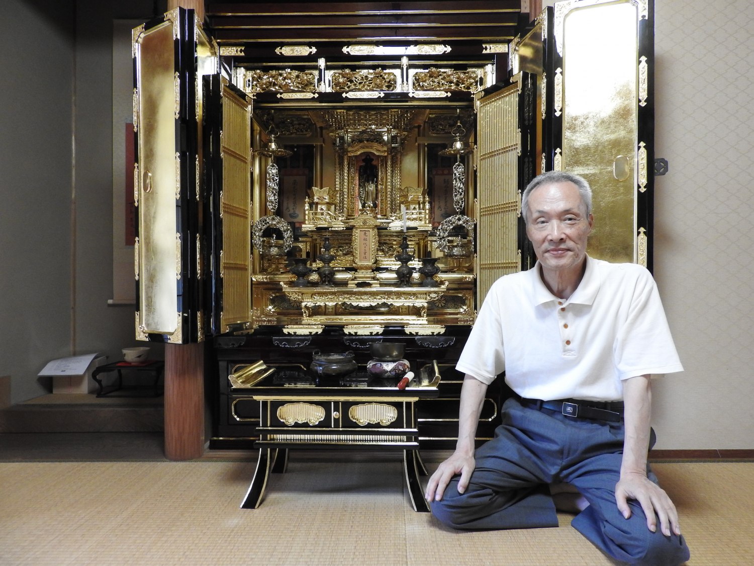 施工後のお客様との記念写真4