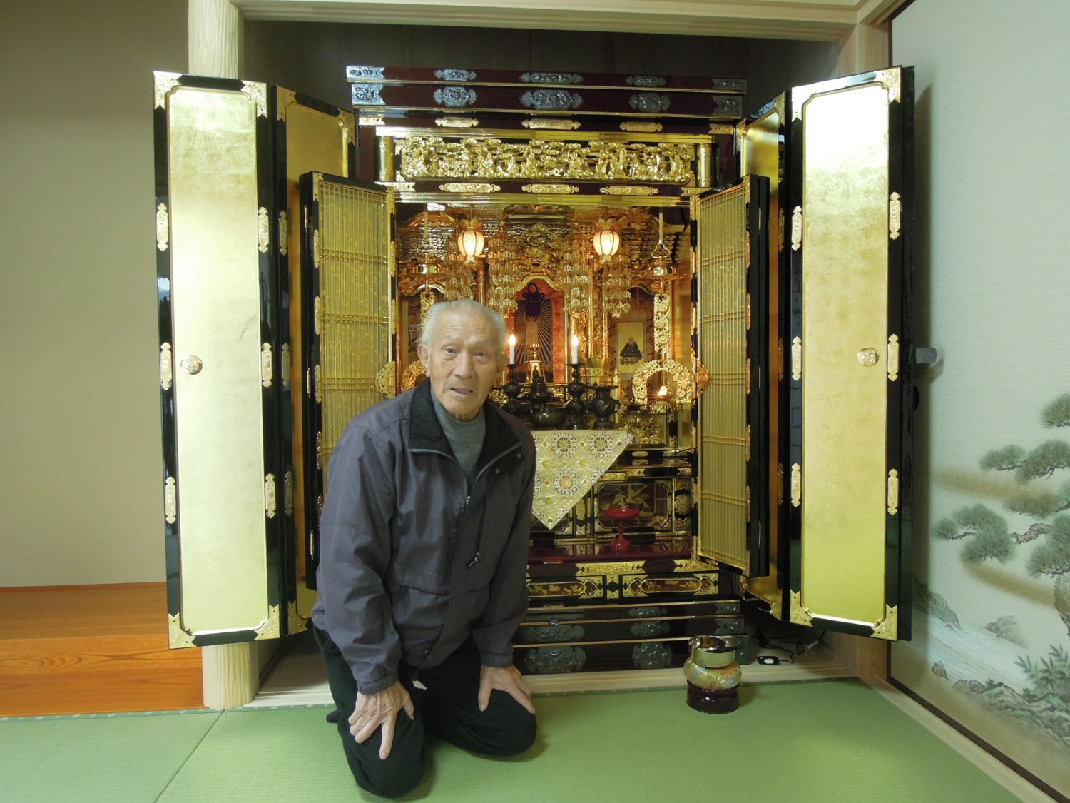 施工後のお客様との記念写真7